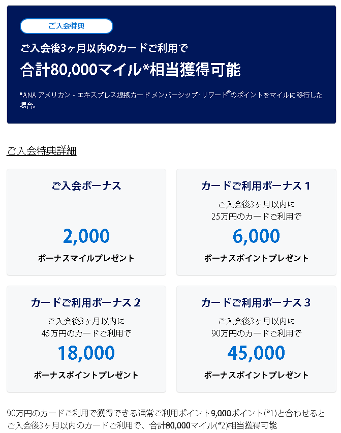 最大9万2千マイル獲得 Anaアメックスゴールドカード発行は既存会員からの紹介がお得 Nanatabi