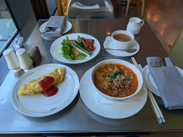 JWマリオットシンガポールクラブラウンジ朝食