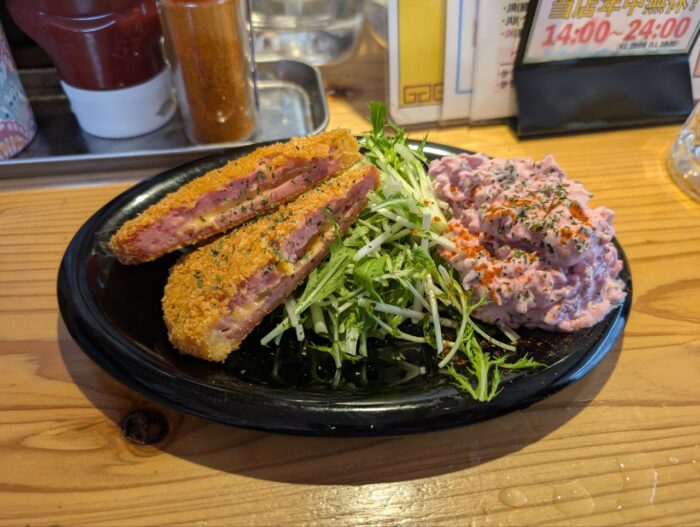 73バルで一杯。
