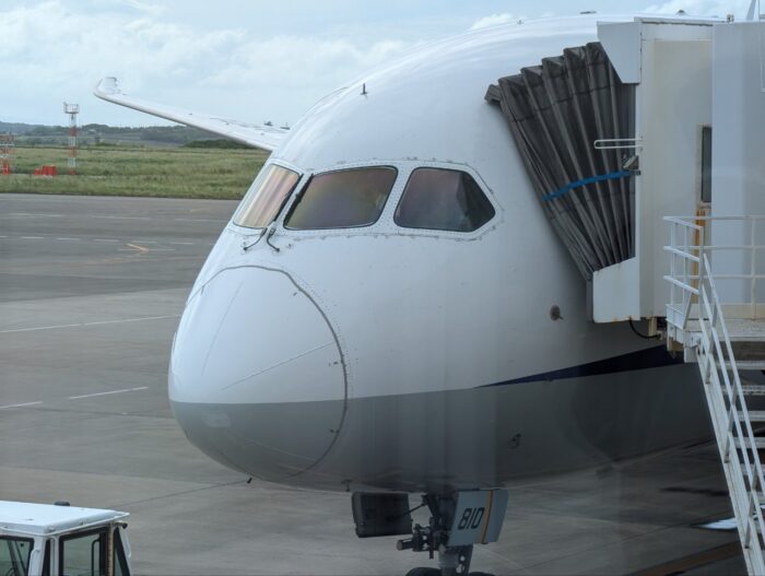 石垣空港、ANA92便石垣-羽田。