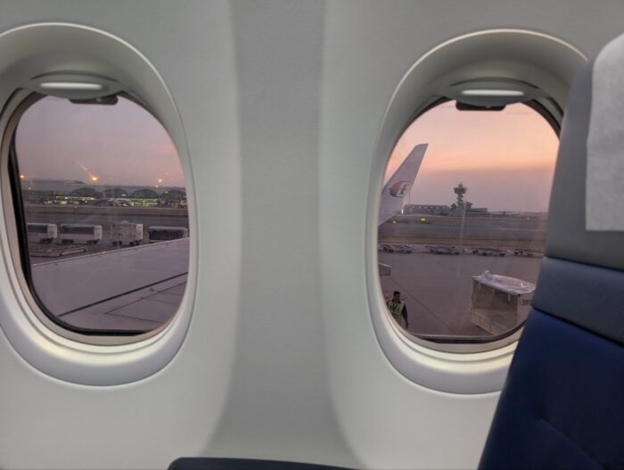 マレーシア航空搭乗