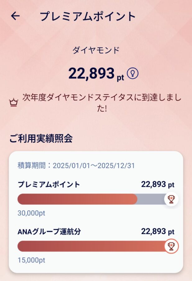 プレミアムポイント総合計。