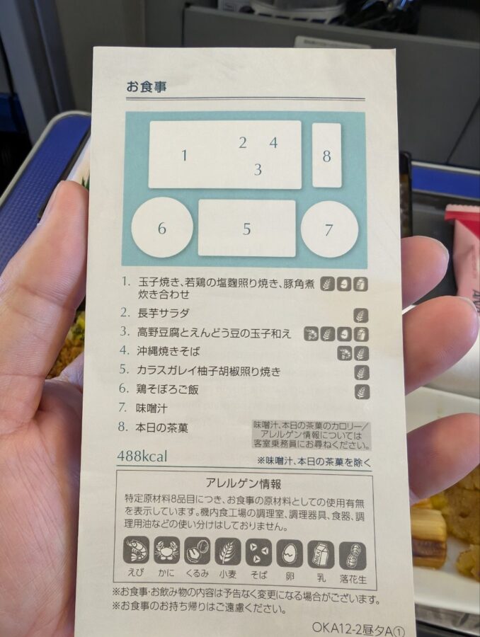 ANA(NH)464那覇羽田便