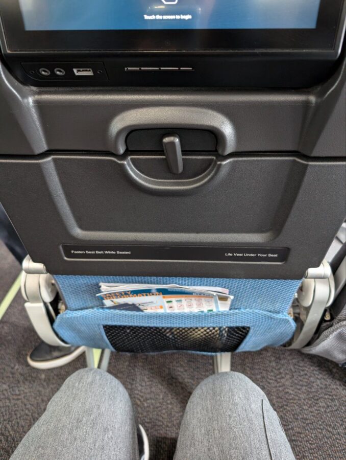 シンガポール航空、SQ103便クアラルンプール-シンガポール行きエコノミー席