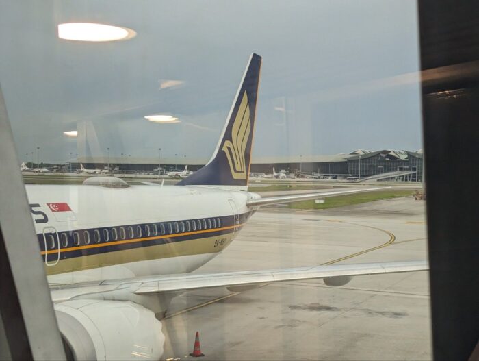シンガポール航空、SQ103便クアラルンプール-シンガポール行き搭乗機材