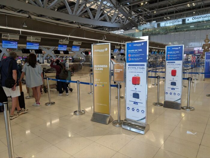 マレーシア航空搭乗
