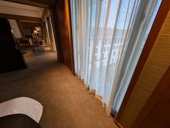 部屋からの景色