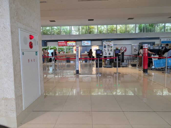 石垣空港到着