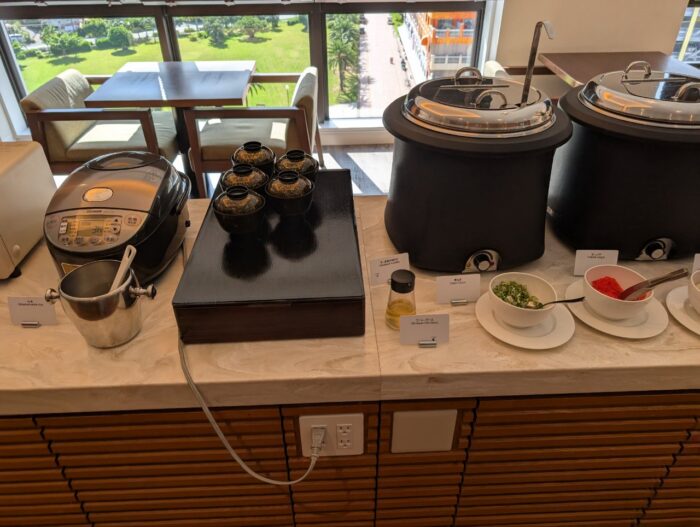 エグゼクティブラウンジ朝食
