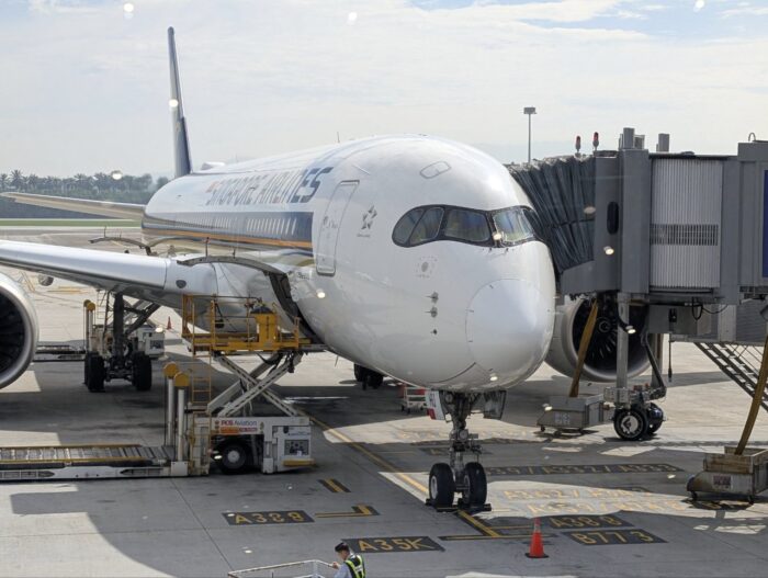 シンガポール航空搭乗開始。その2.