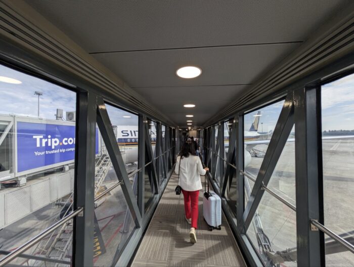 シンガポール航空搭乗開始。その3