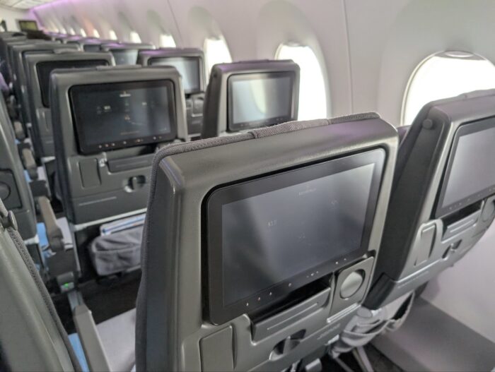 シンガポール航空エコノミー席。その2