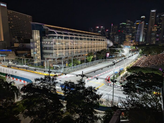 JWマリオット・ホテル・シンガポール・サウスビーチ目の前がF1コース